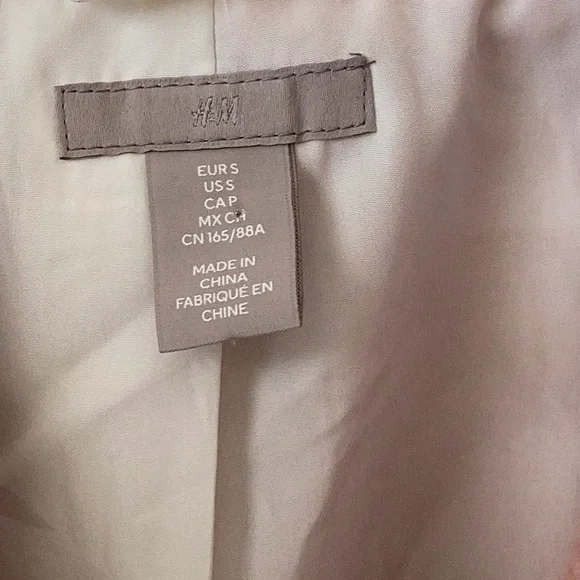 H&M Textured Weave Tweed Blazer - Picture 10 of 10